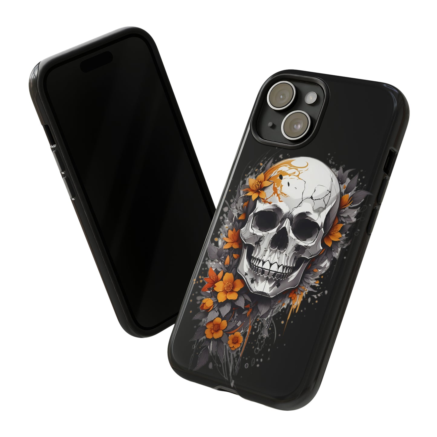 Skulls and Flowers Tough Case