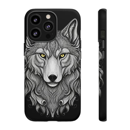 Wolf Pattern Tough Case