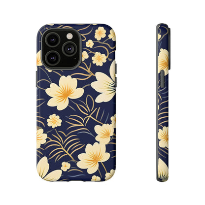 White Flower Art Tough Case