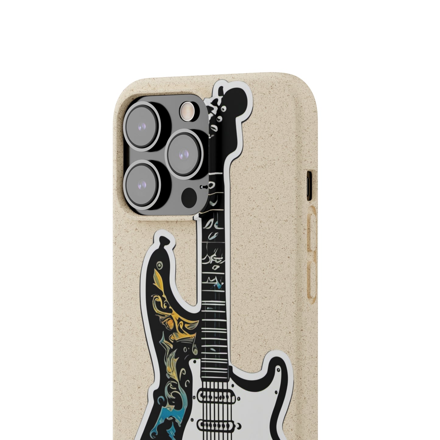 Artistic Guitar Trendy Biodegradable Cases