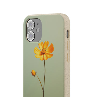 Lone Flower Biodegradable Case