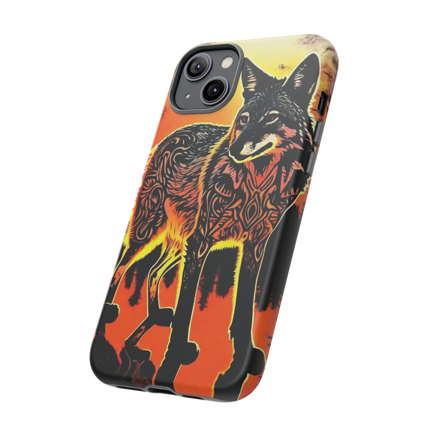 Fiery tail Tough Case