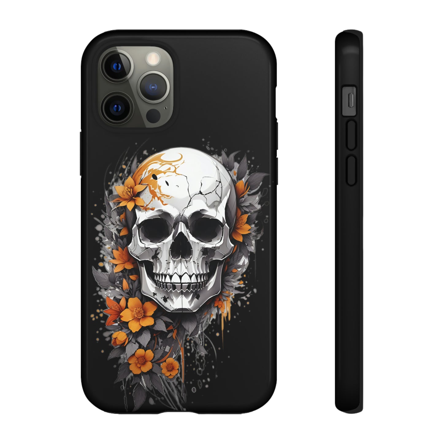 Skulls and Flowers Tough Case