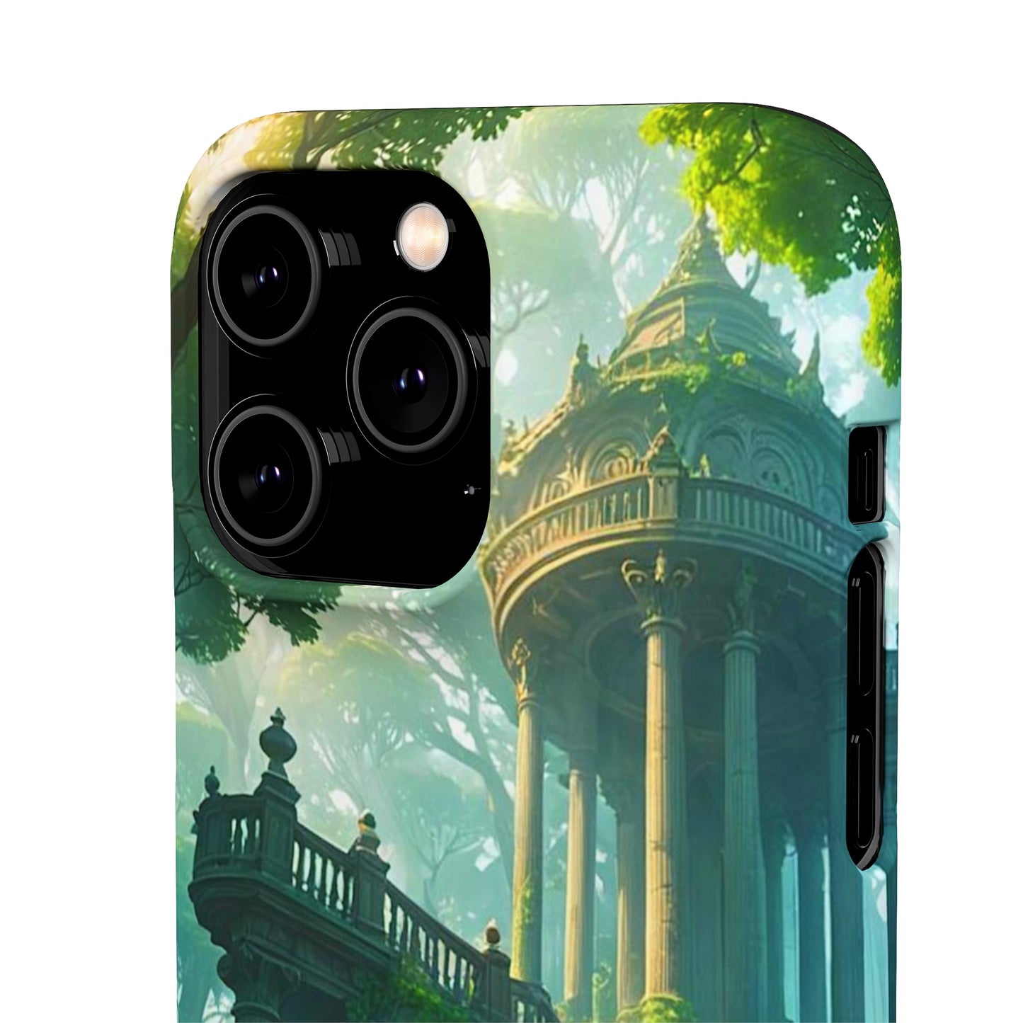 Green Castle Snap Case - Colorwink