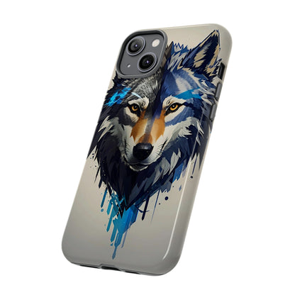 Blue wolf Tough Case