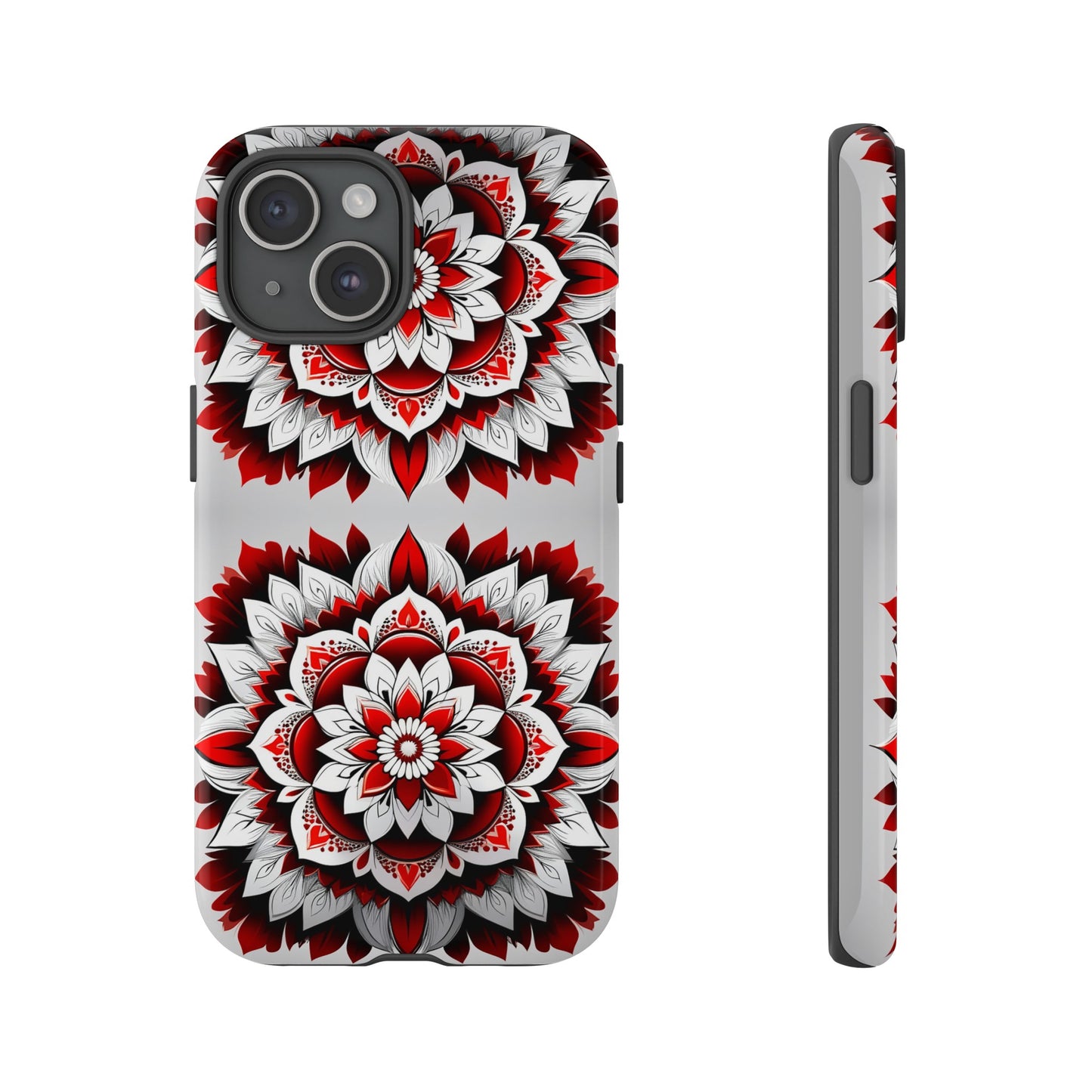 Flower Symmetry Pattern Tough Case