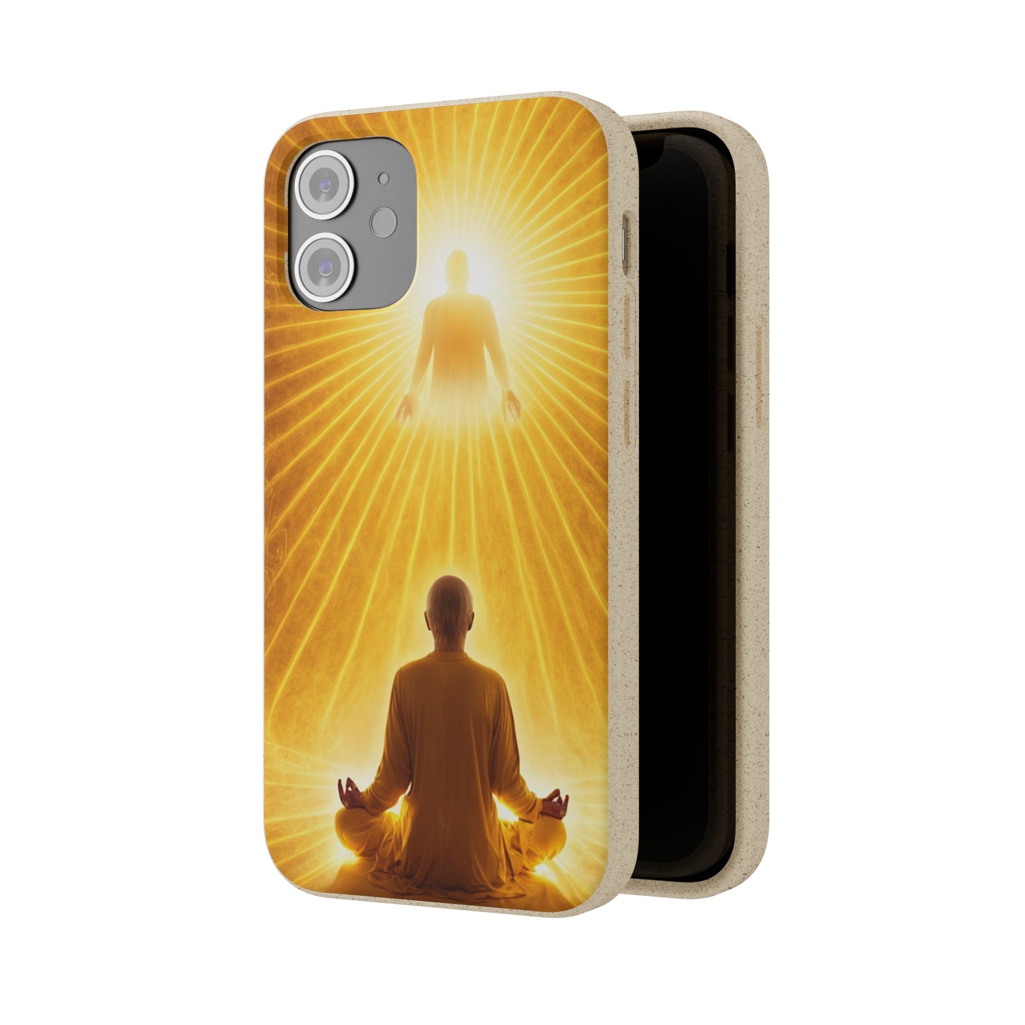 Meditative Monk Biodegradable Case