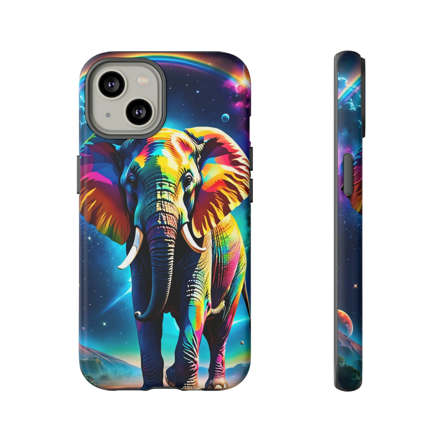 Psychedelic Elephant Tough Case