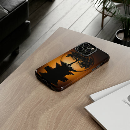 Tree yellow Art Tough Case