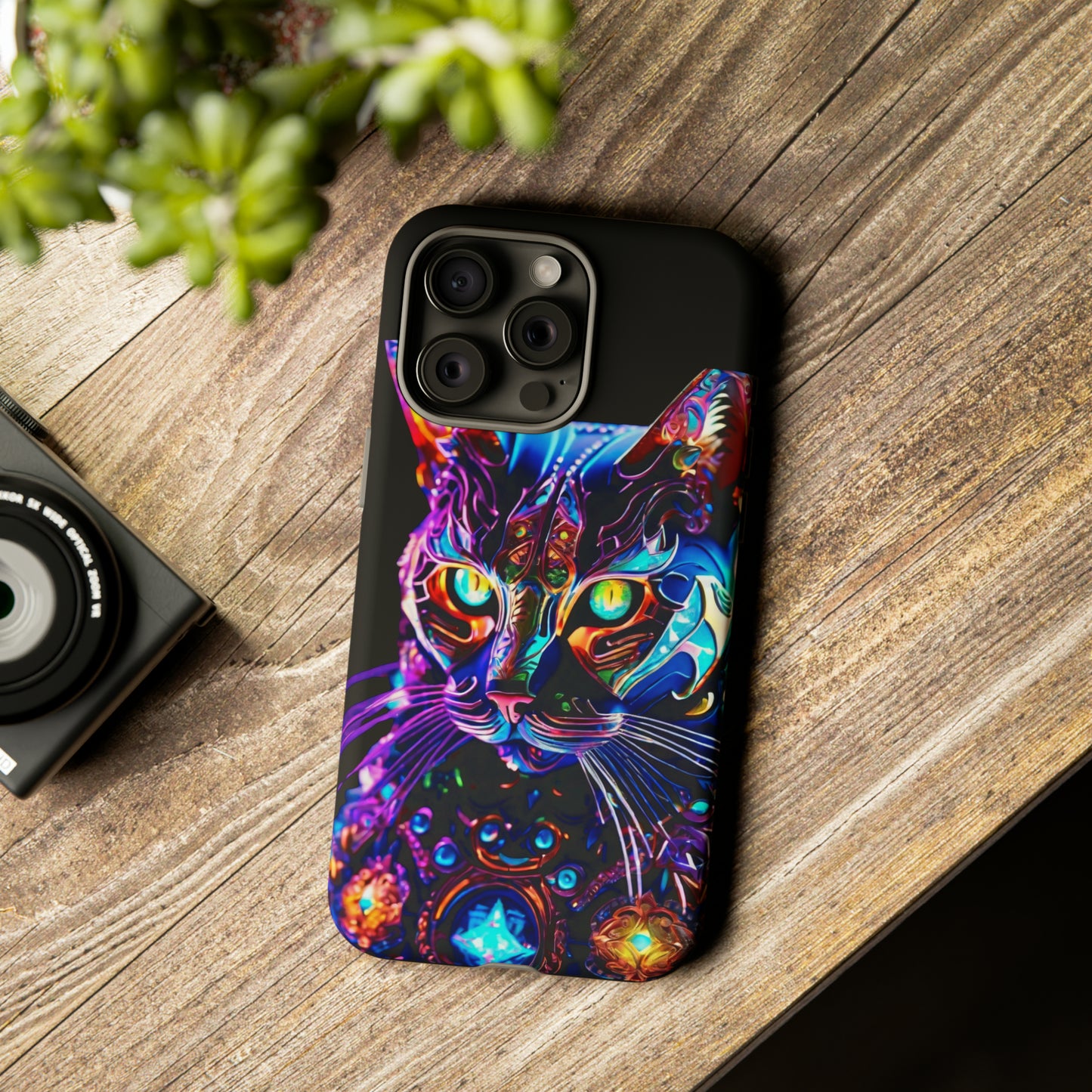 Psychedelic CAT Tough Case