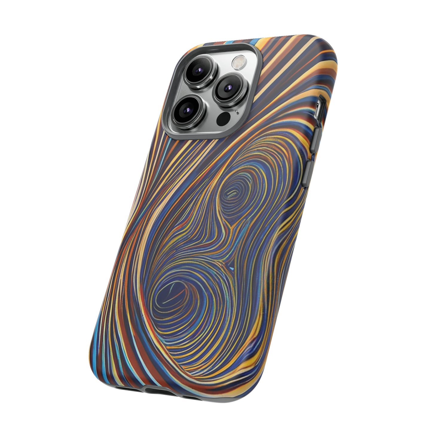 Spiral illusion Pattern Tough Case