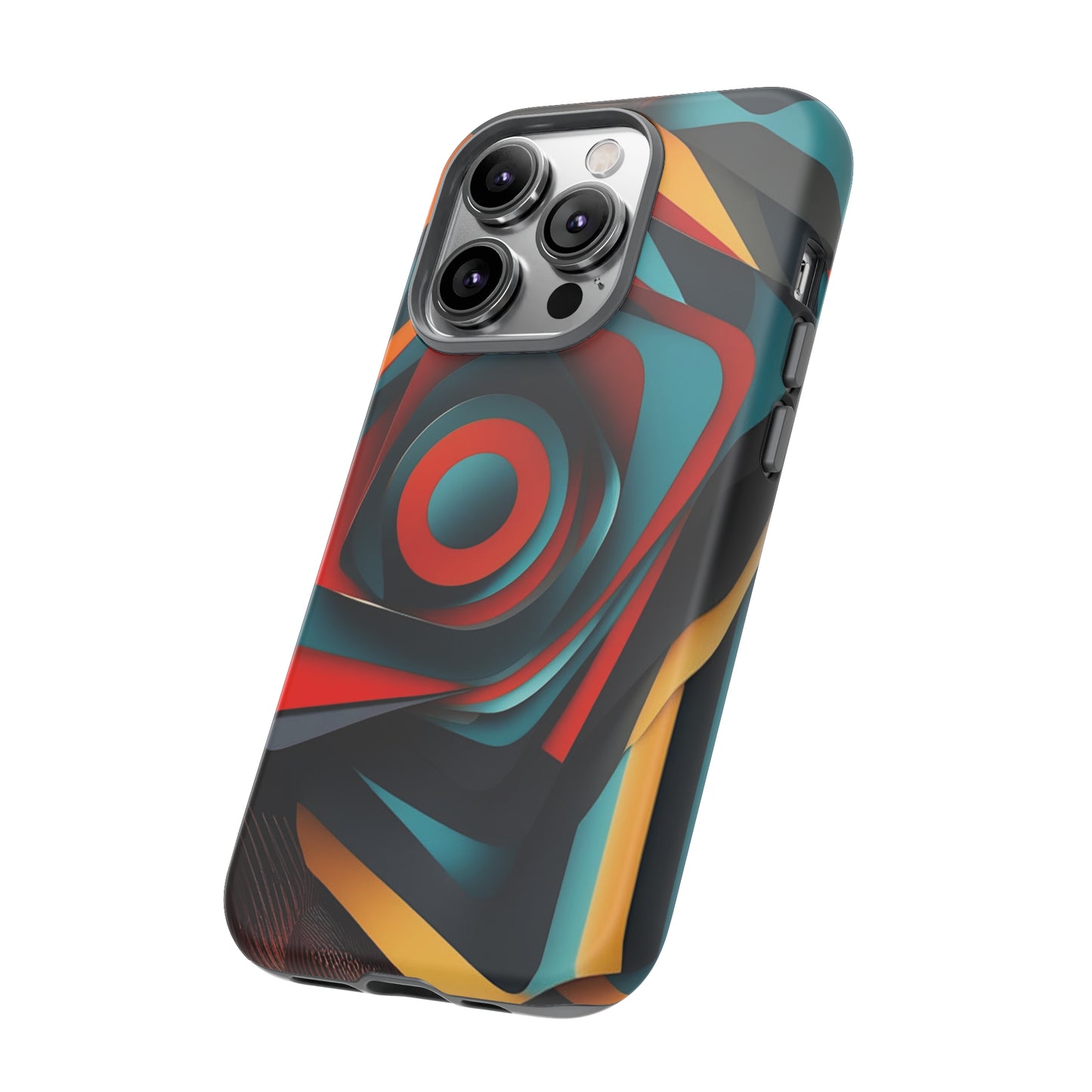 Concentric Circles Tough Case - Colorwink