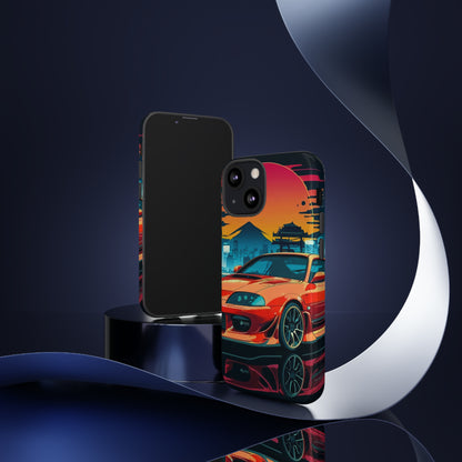 Anime Neon Car Tough Case