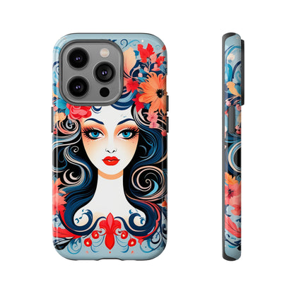 Floral Lady Tough Case