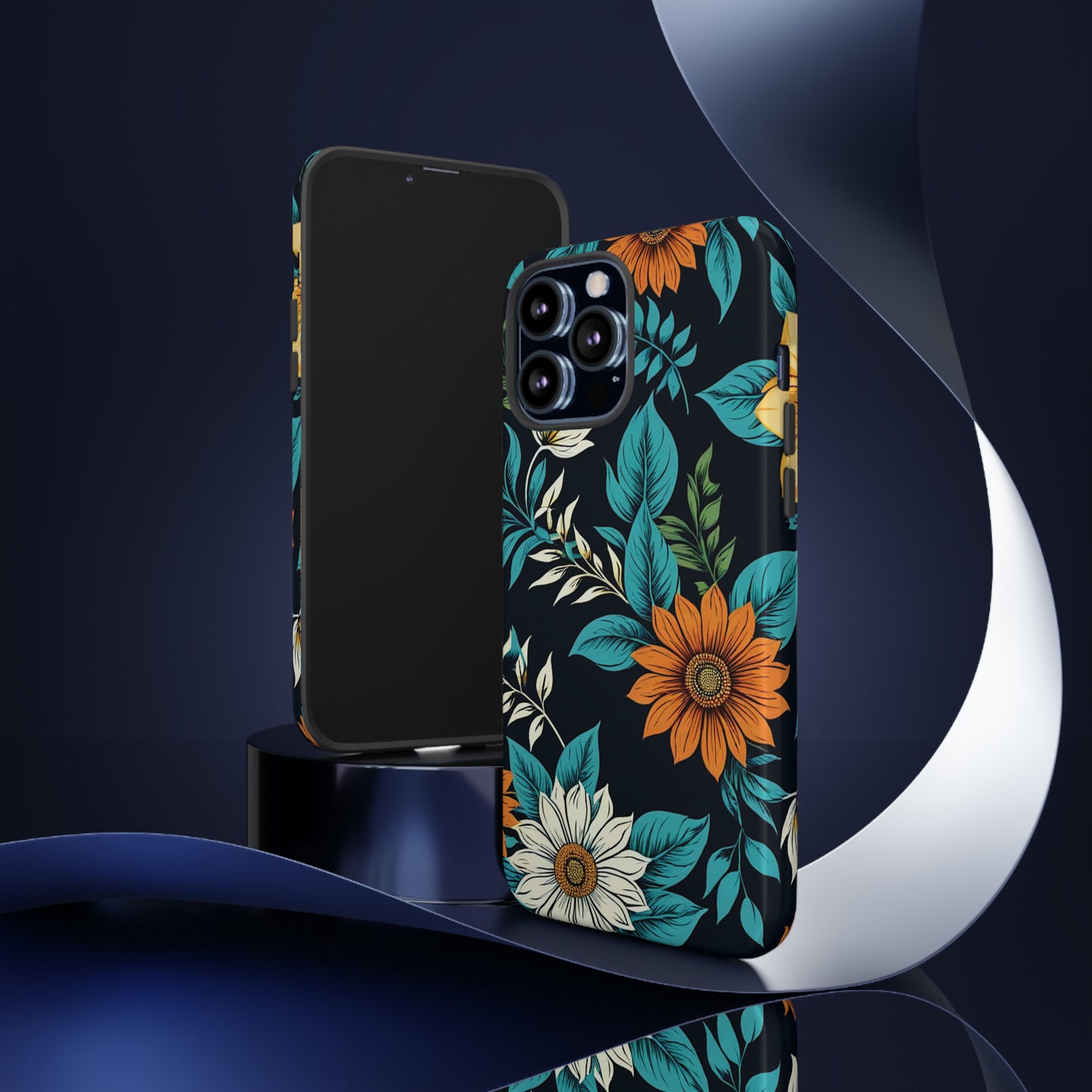 Flower Designs Pattern Tough Case