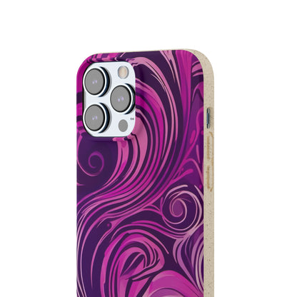 Abstract Illusions Biodegradable Case