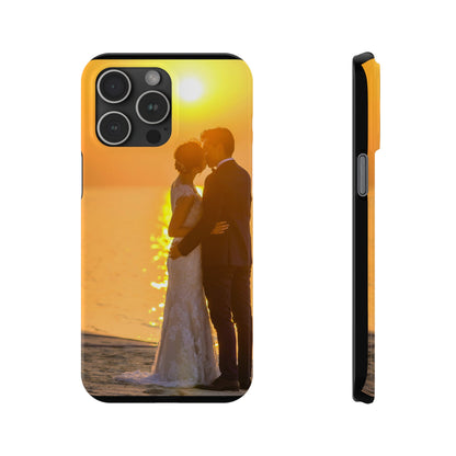 Just Married Slim Phone Case