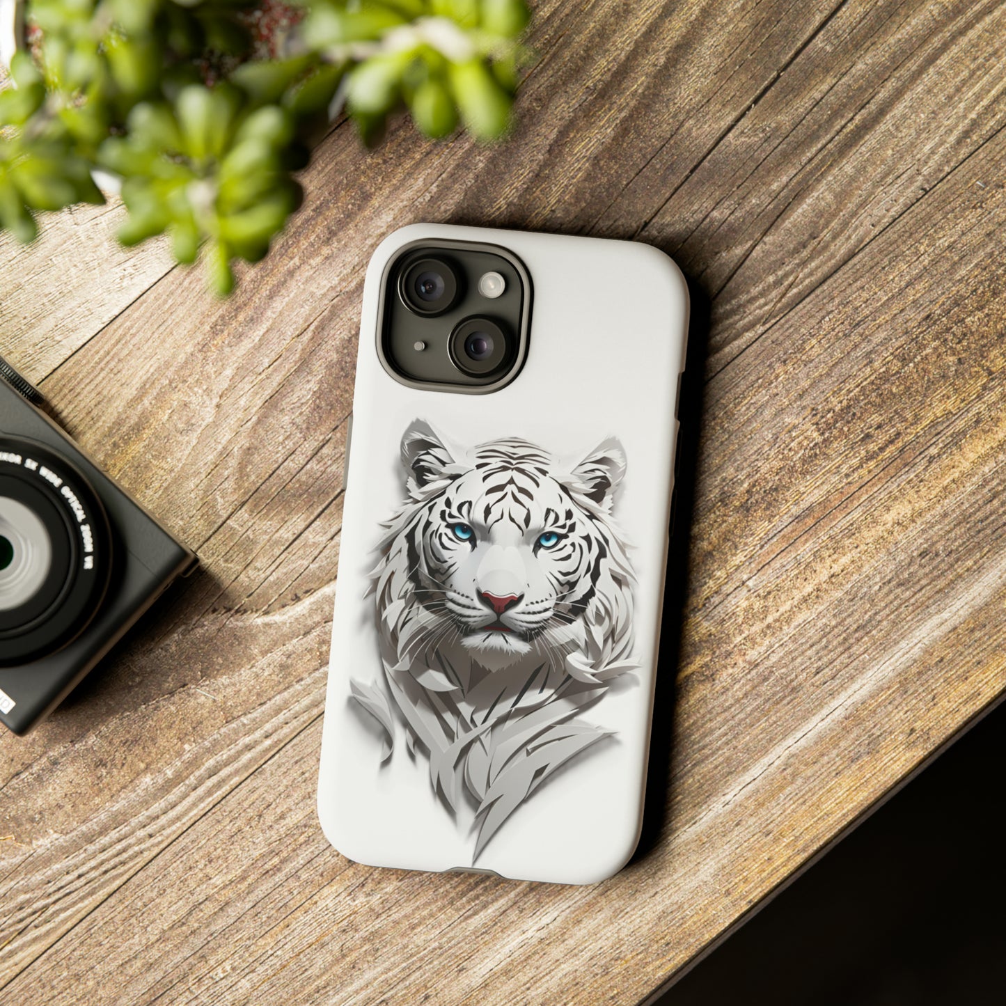 White Tiger Tough Case