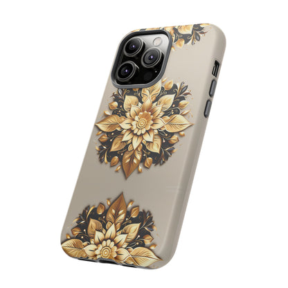 Golden Flower Tough Case