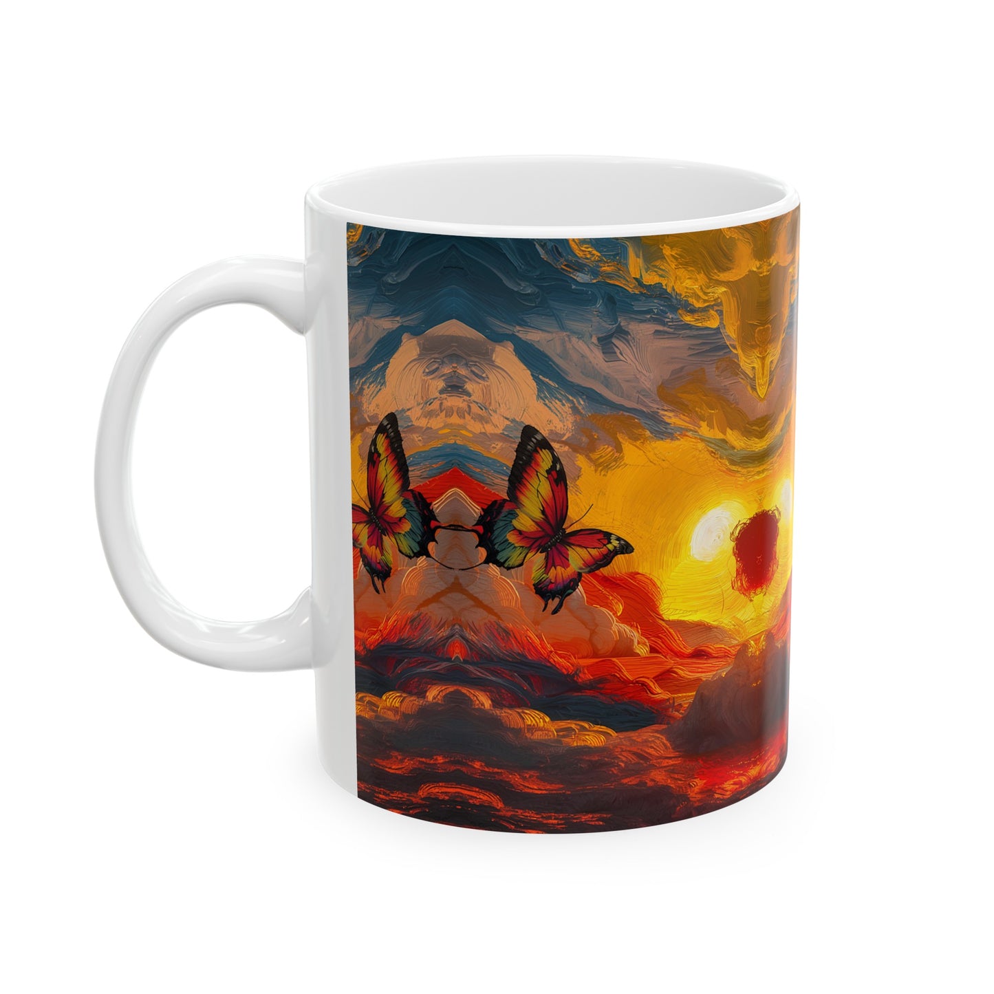 Butterfly Art Coffee Mug