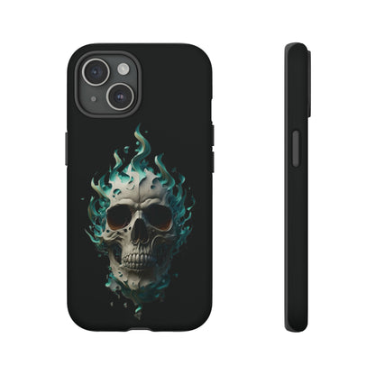 Flaming Skull Tough Case