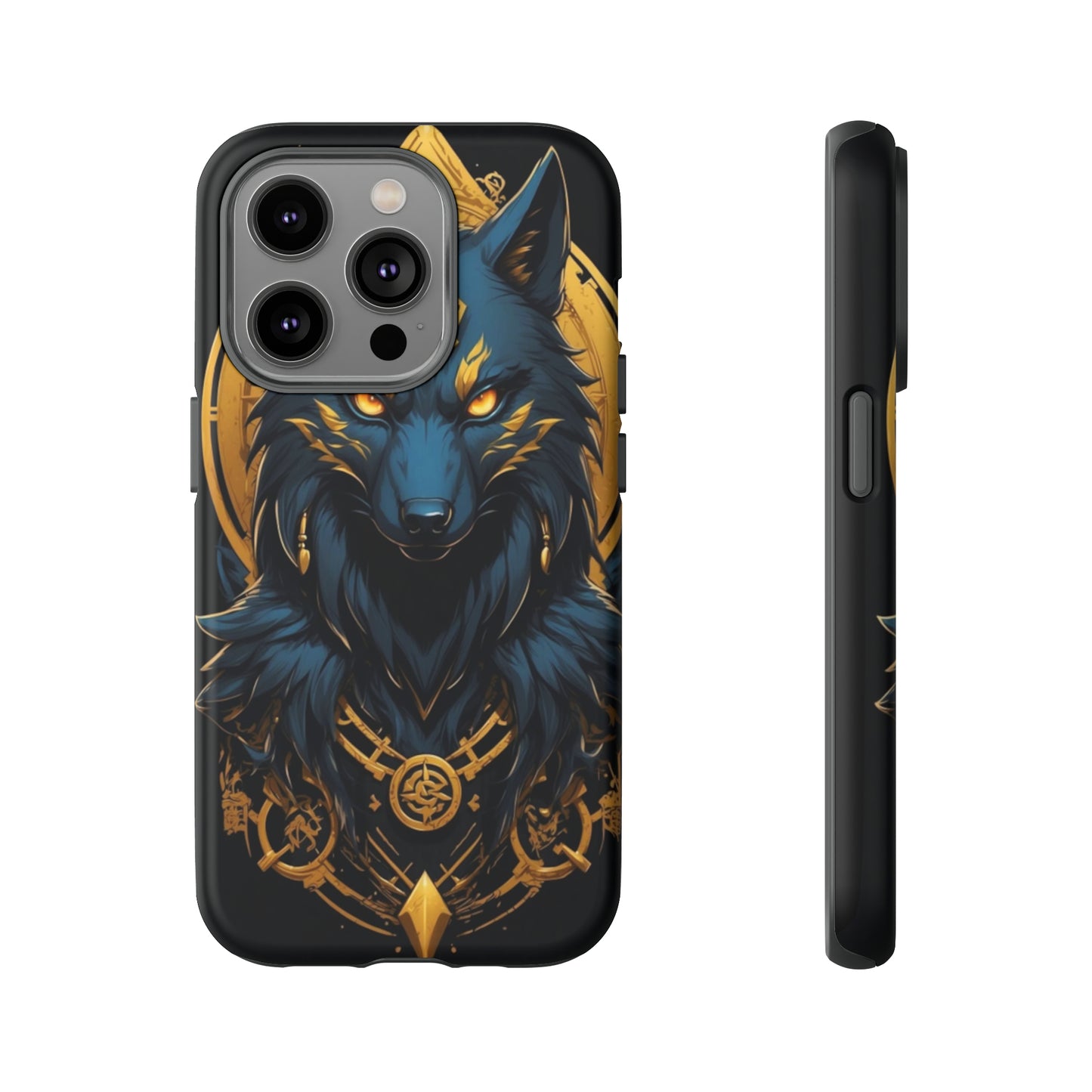 Golden wolf Tough Case