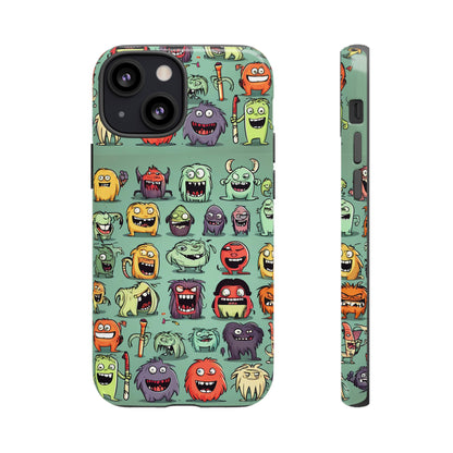 Monsters Stickers Tough Case