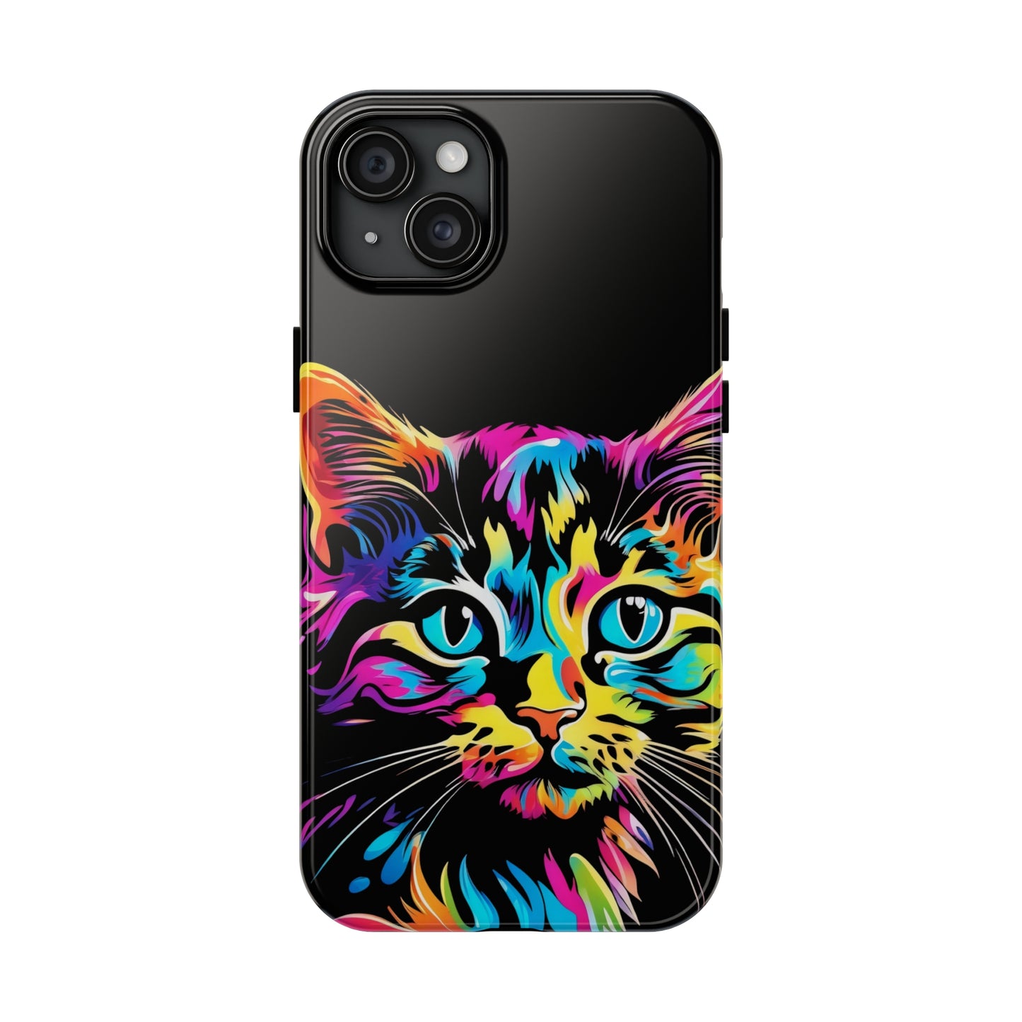 Psychedelic Cat Tough Case