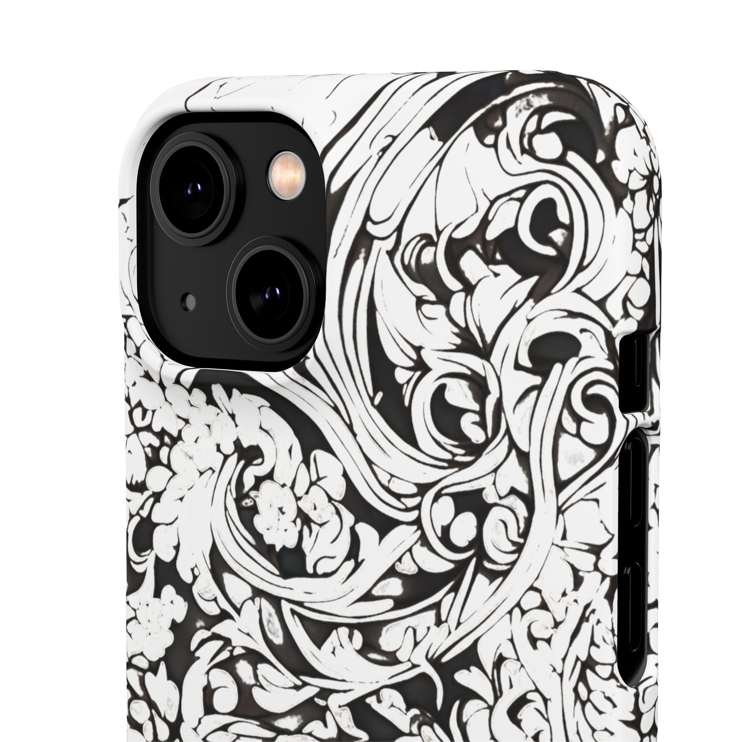 Floral Tattoo Snap Case - Colorwink