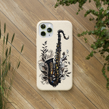 Saxophone Vibes Biodegradable Case