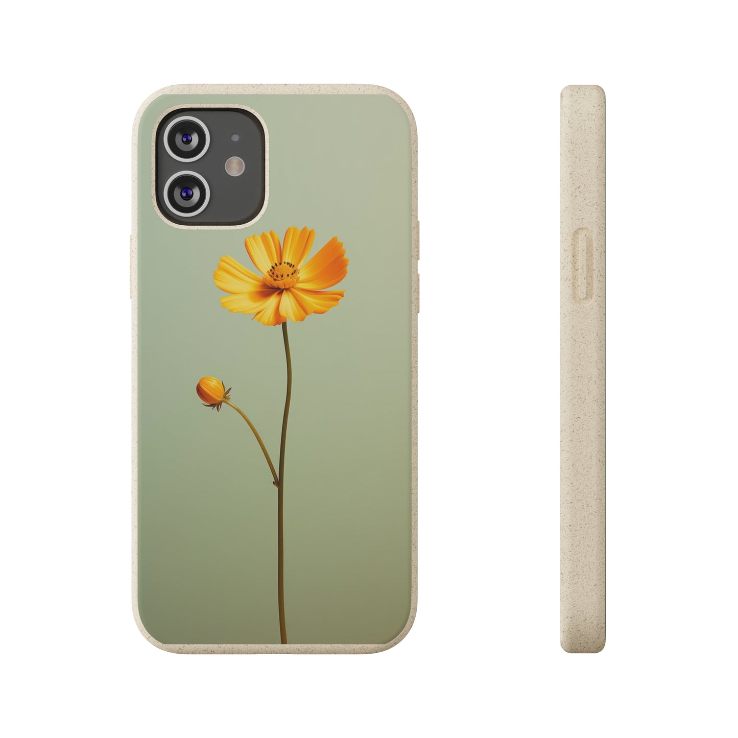 Lone Flower Biodegradable Case