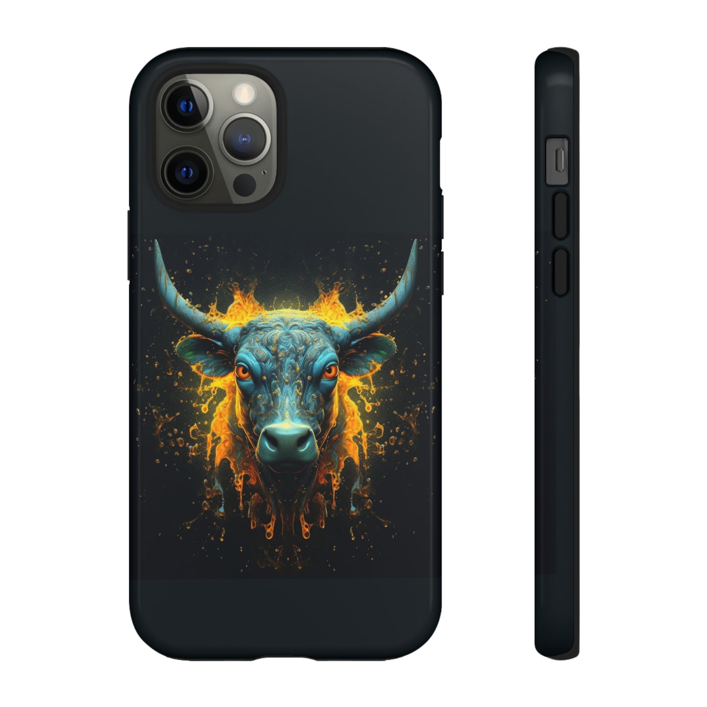 Bull Face Yellow Tough Case