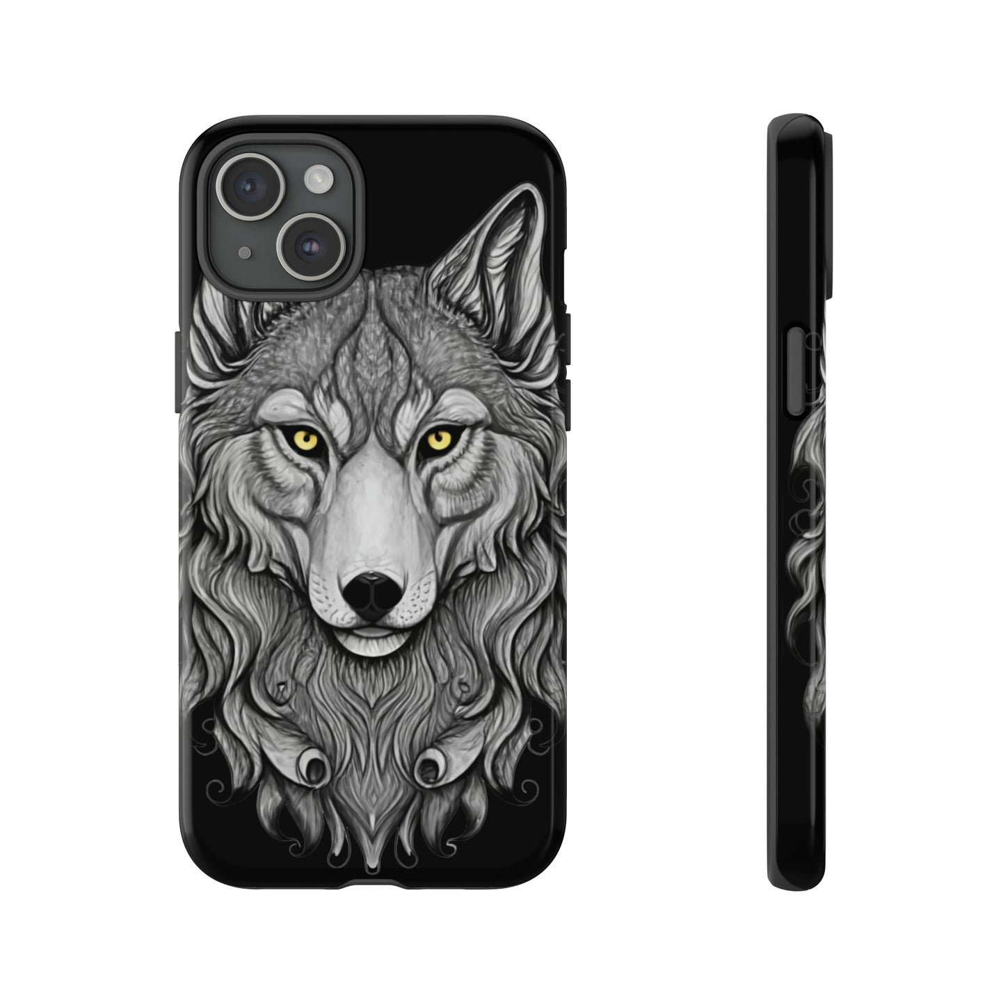 Wolf Pattern Tough Case