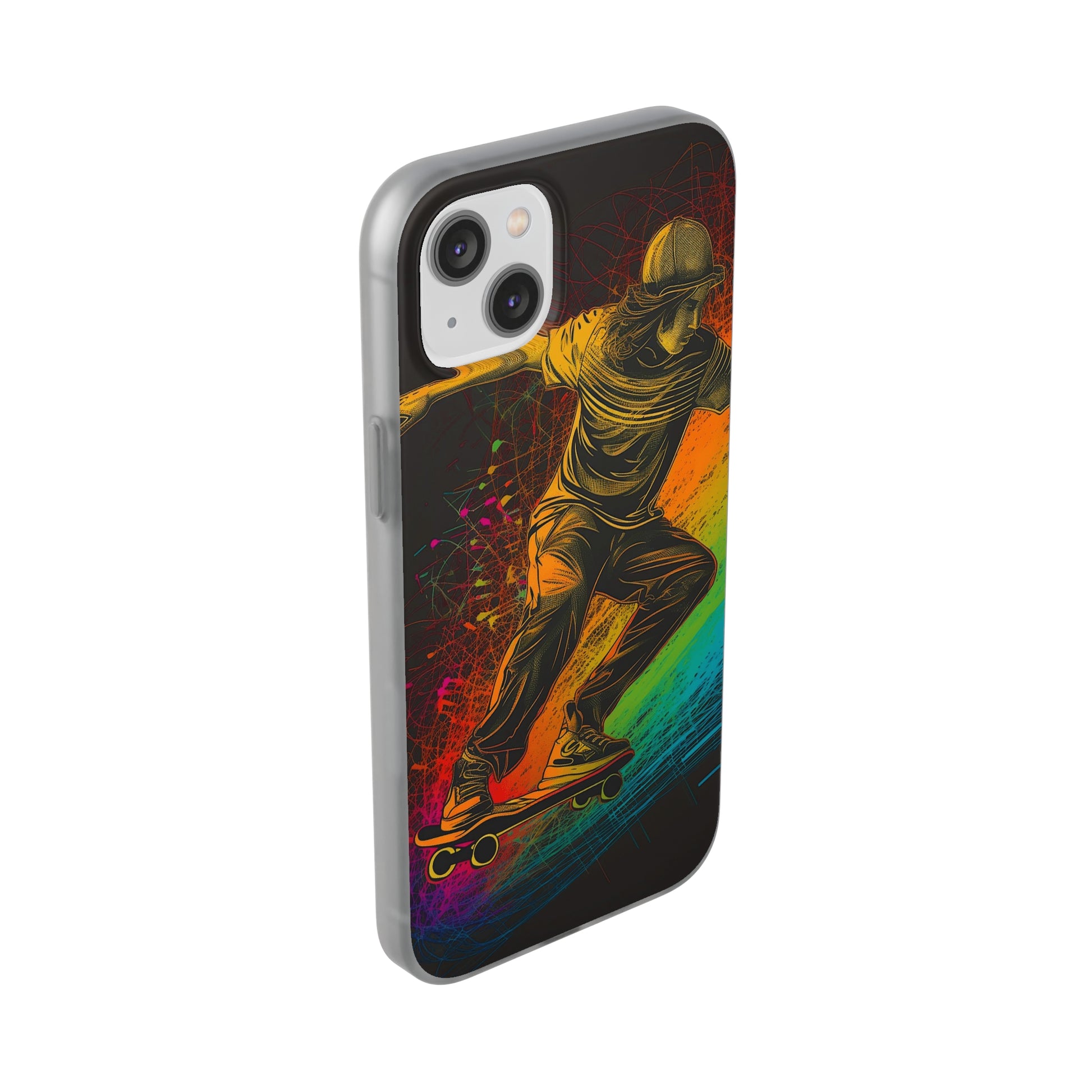 Skateboarding Flexi Case - Colorwink