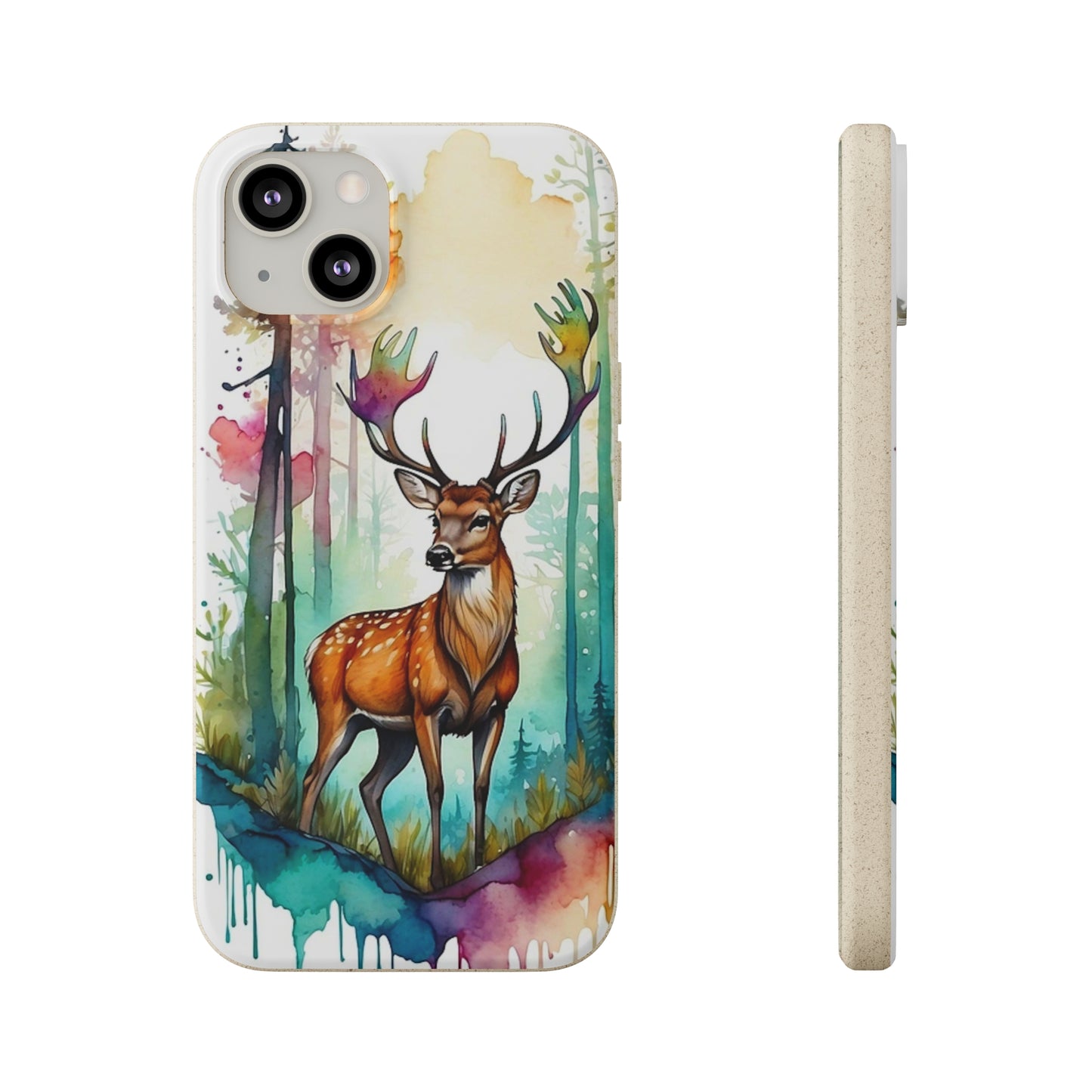 Forest Majesty Deer Biodegradable Case