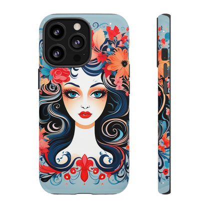 Floral Lady Tough Case