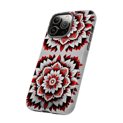 Flower Symmetry Pattern Tough Case