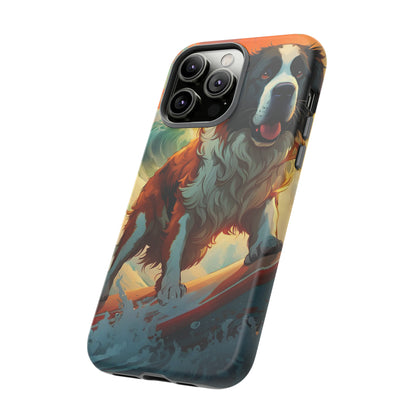 The Dog Surfer Tough Case