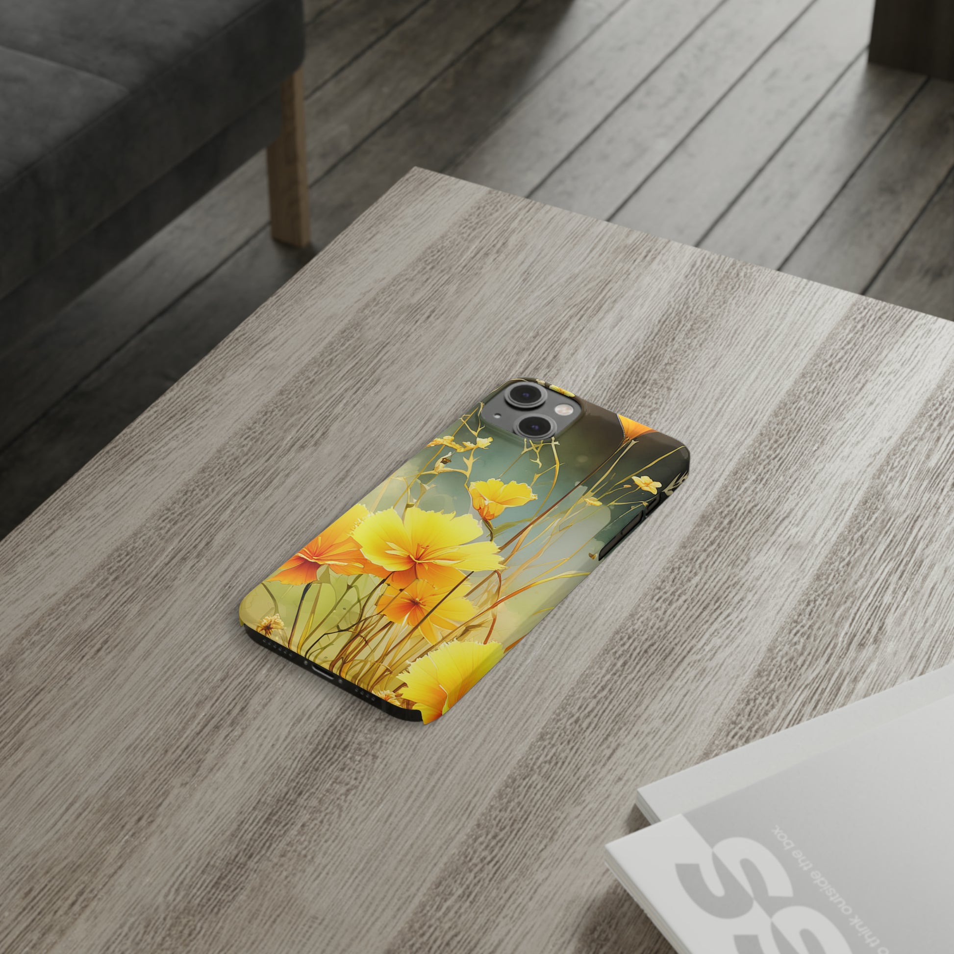 Wild Flower Slim Phone Case - Colorwink