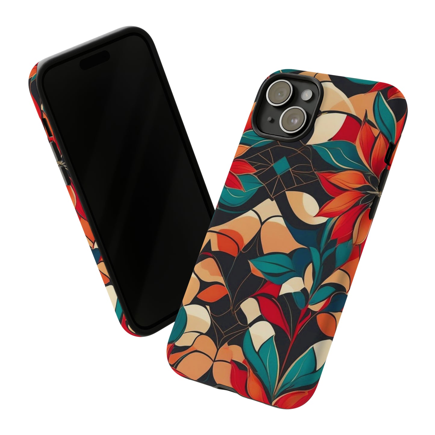 Flower Pattern Art Design Tough Case