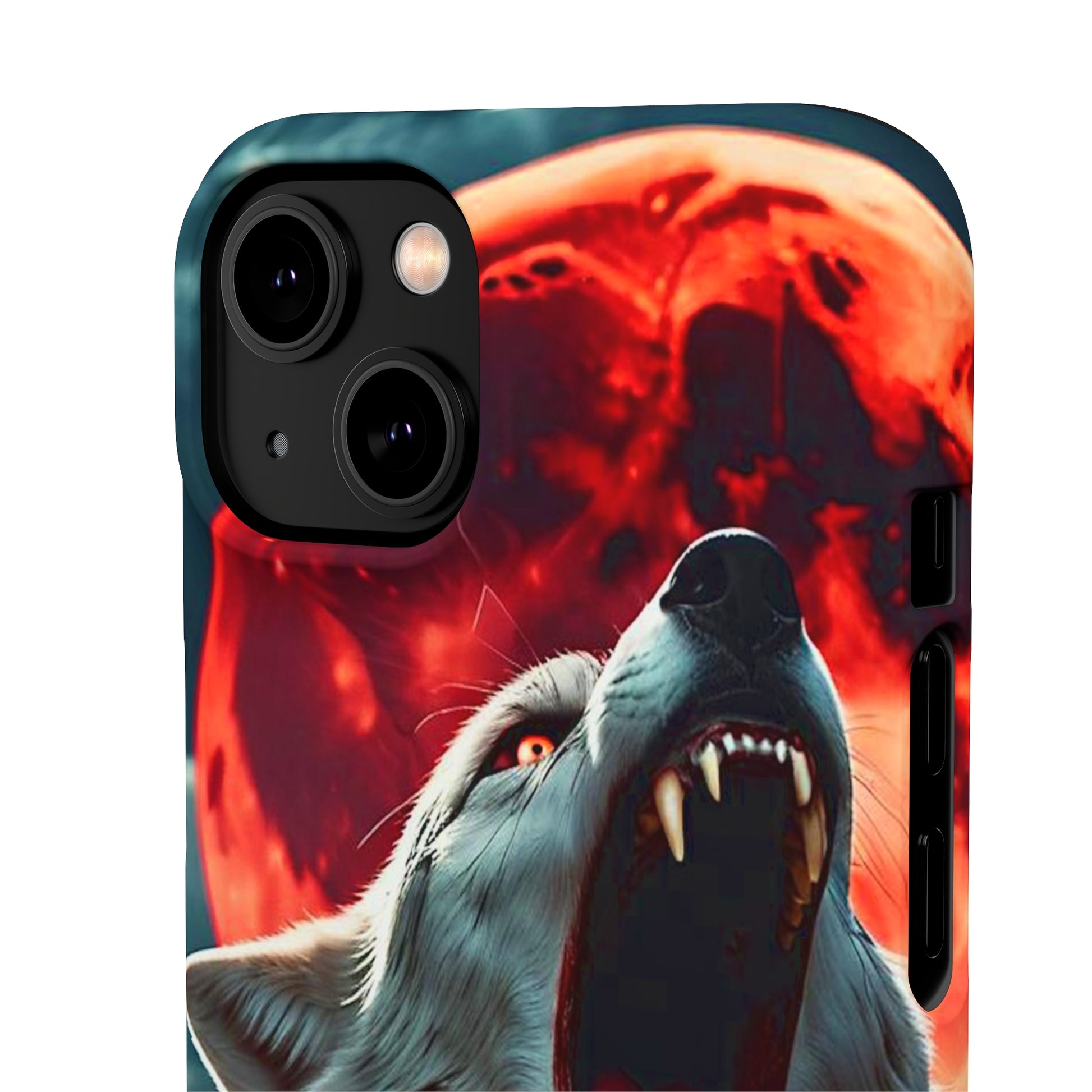 Fierce Wolf Snap Case - Colorwink