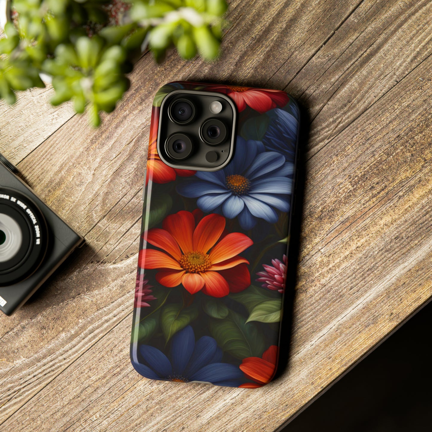 Flower Design Art Tough Case