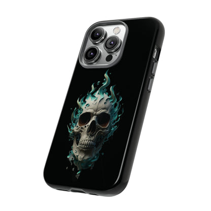 Flaming Skull Tough Case