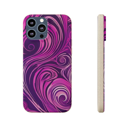 Abstract Illusions Biodegradable Case