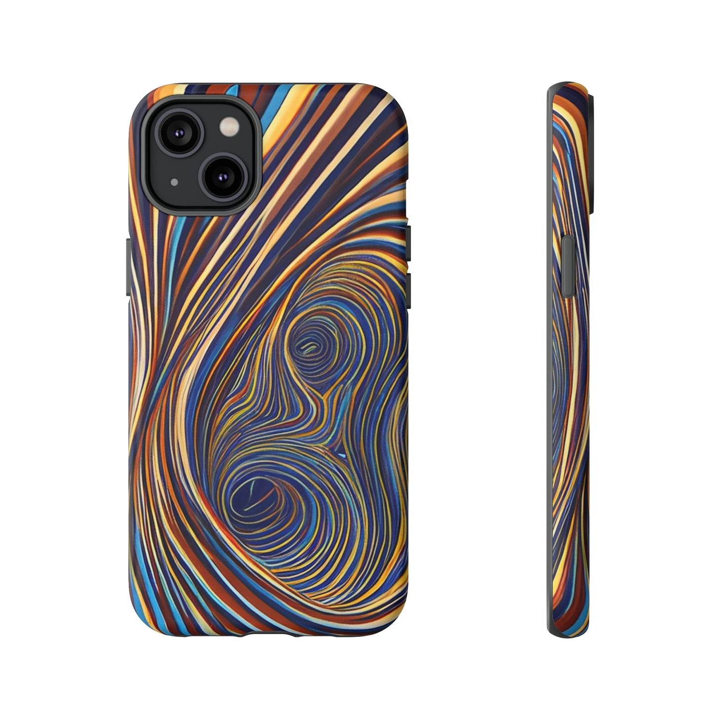 Spiral illusion Pattern Tough Case