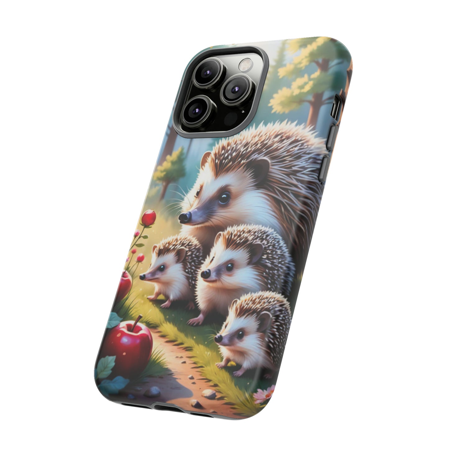 Adorable Hedgehog Family  Tough Case