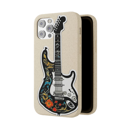 Artistic Guitar Trendy Biodegradable Cases