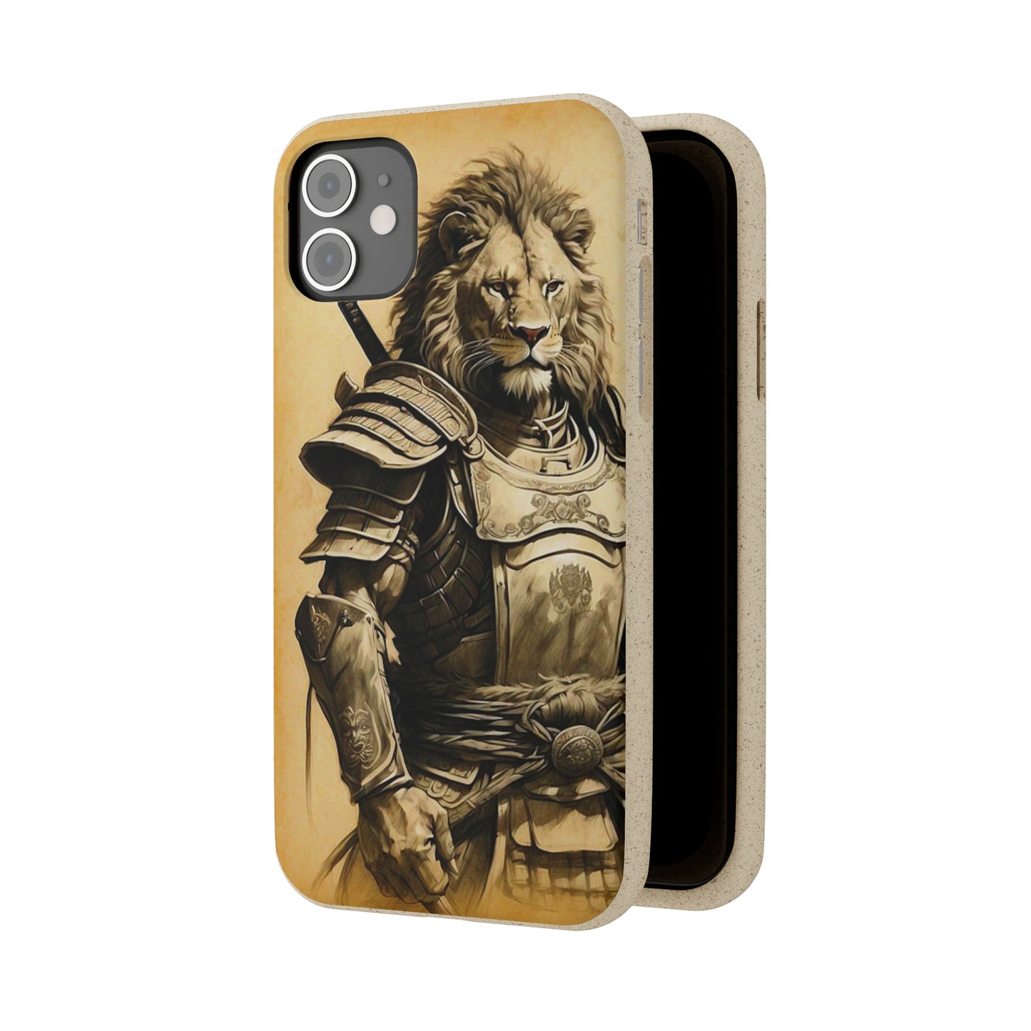 Lion Samurai Biodegradable Case