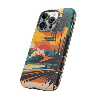 Beach Art Mural Tough Case - Colorwink