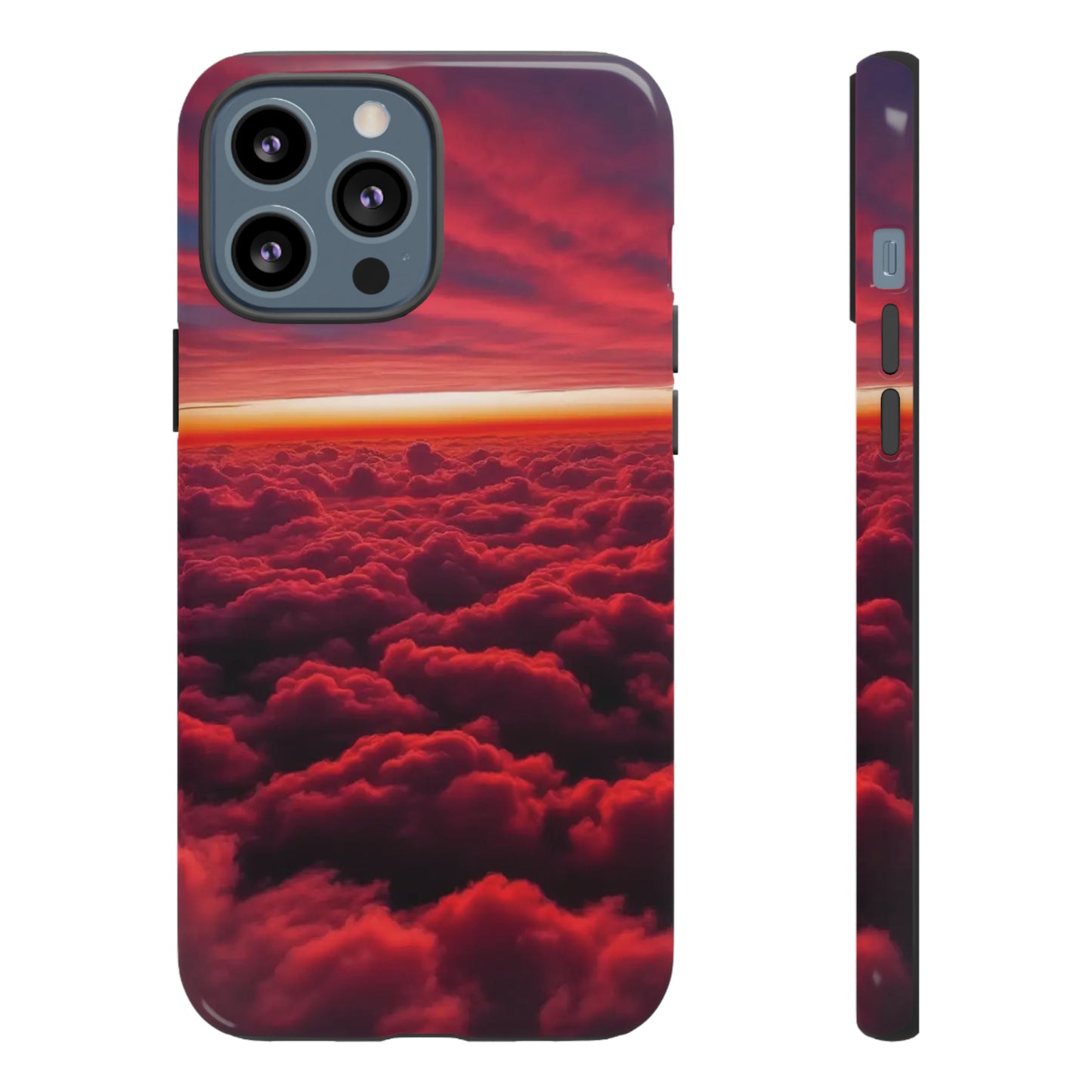 Red Clouds Tough Case